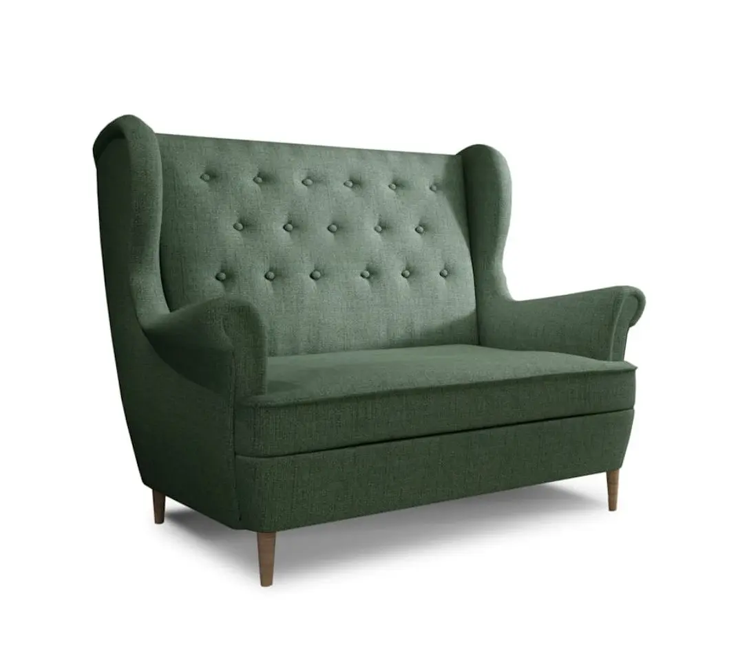 Canapea Eltap Aros 2F Solid 39 (Moss Green)