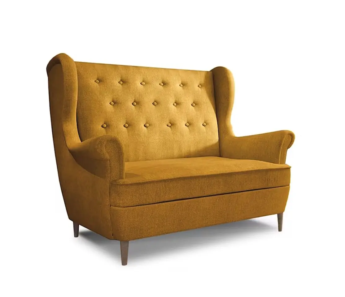 Canapea Eltap Aros 2F Omega 68 (Yellow)