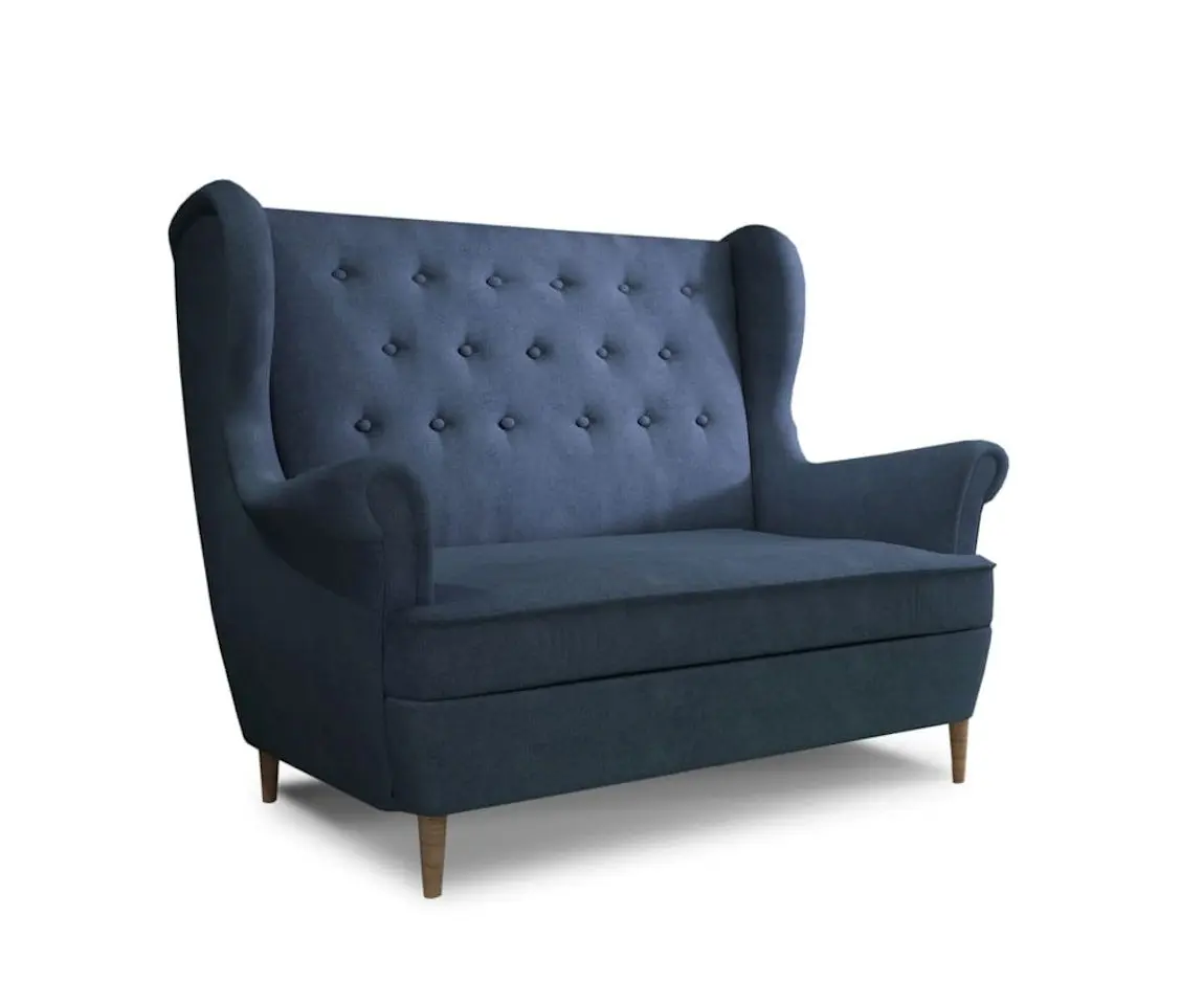 Canapea Eltap Aros 2F Omega 86 (Blue)