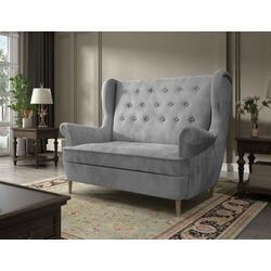 Canapea Eltap Aros 2F Monolith 84 (Gray Light)