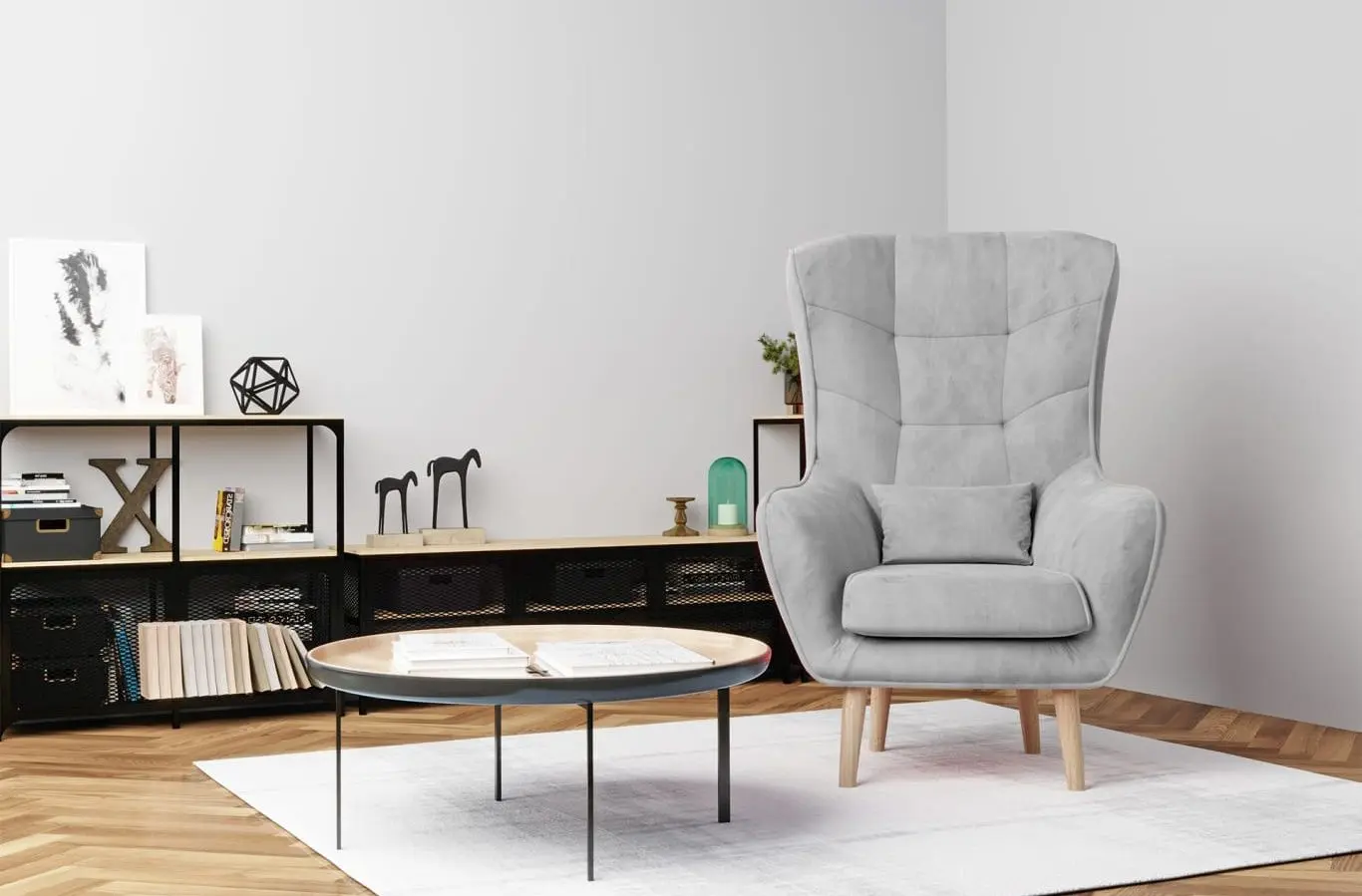 Кресло Eltap Arti Monolith 84 (Gray)