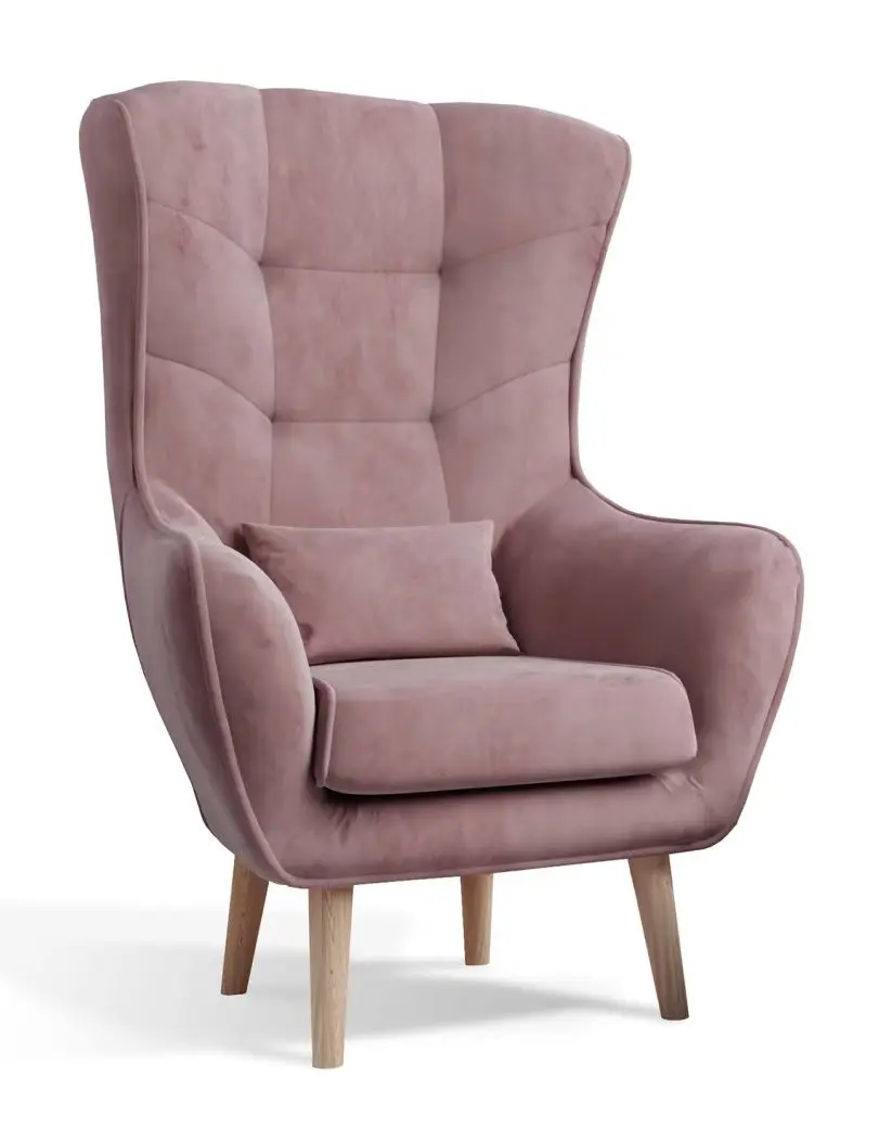 Fotoliu Eltap Arti Matt Velvet 63 (Mountbatten Pink)