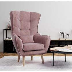 Fotoliu Eltap Arti Matt Velvet 63 (Mountbatten Pink)