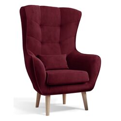 Fotoliu Eltap Arti Matt Velvet 68 (Burgundy) Thumb