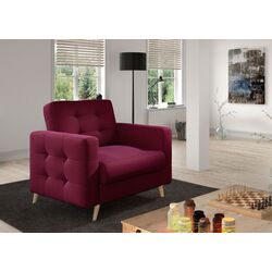 Fotoliu Eltap Asgard 1F Matt Velvet 68 (Burgundy)