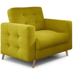 Fotoliu Eltap Asgard 1F Omega 68 (Yellow) Thumb