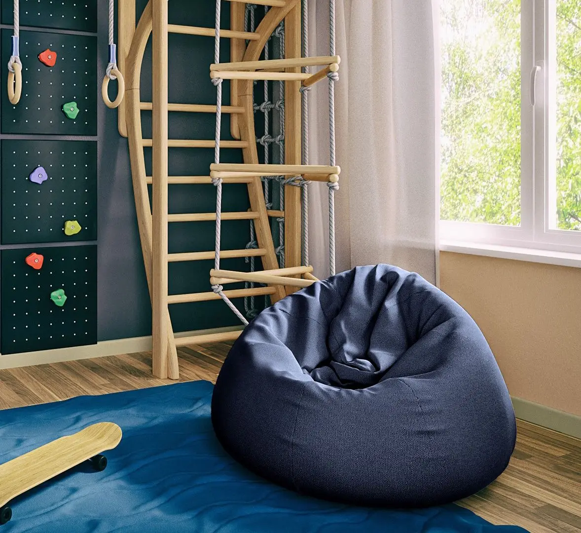 Fotoliu-sac Eltap Como Poco 40 (Blue)