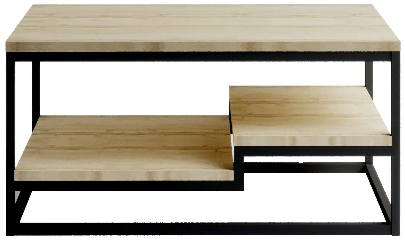 Masa pentru reviste Eltap Marlo (Sonoma Oak/Black)