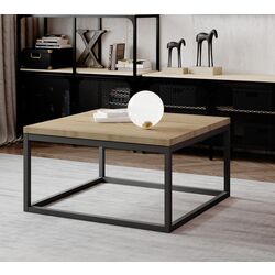 Masa pentru reviste Eltap Moss (Sonoma Oak/Black)