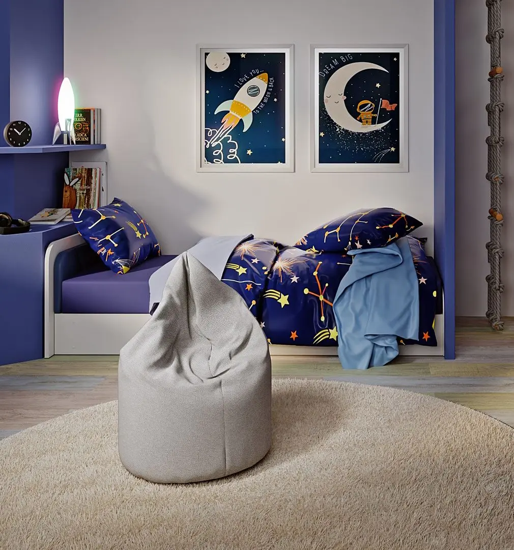 Fotoliu-sac Eltap Robo Poco 03 (Light Gray)