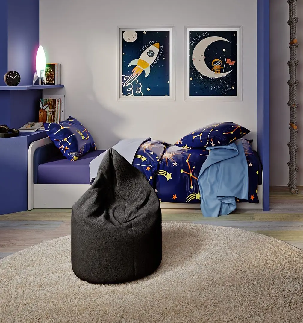 Кресло-мешок Eltap Robo Poco 10 (Black)