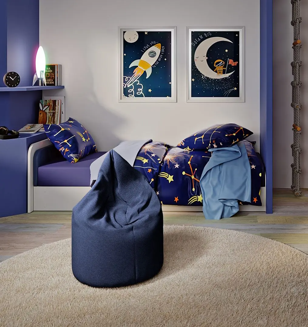 Fotoliu-sac Eltap Robo Poco 40 (Blue)