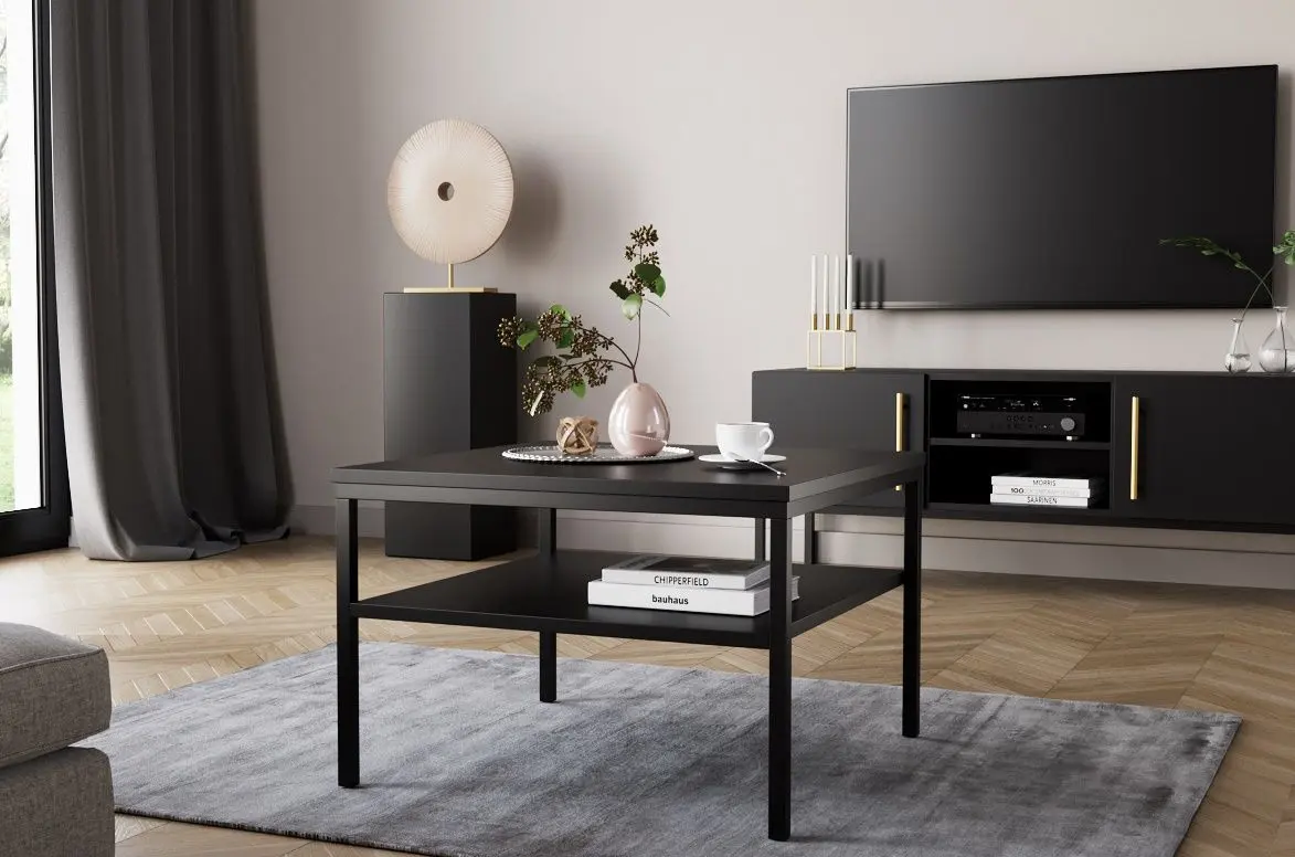 Masa pentru reviste Eltap Lanzzi (Black Matt)