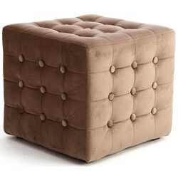 Puf Eltap Sofia Matt Monolith 09 (Light Brown) Thumb