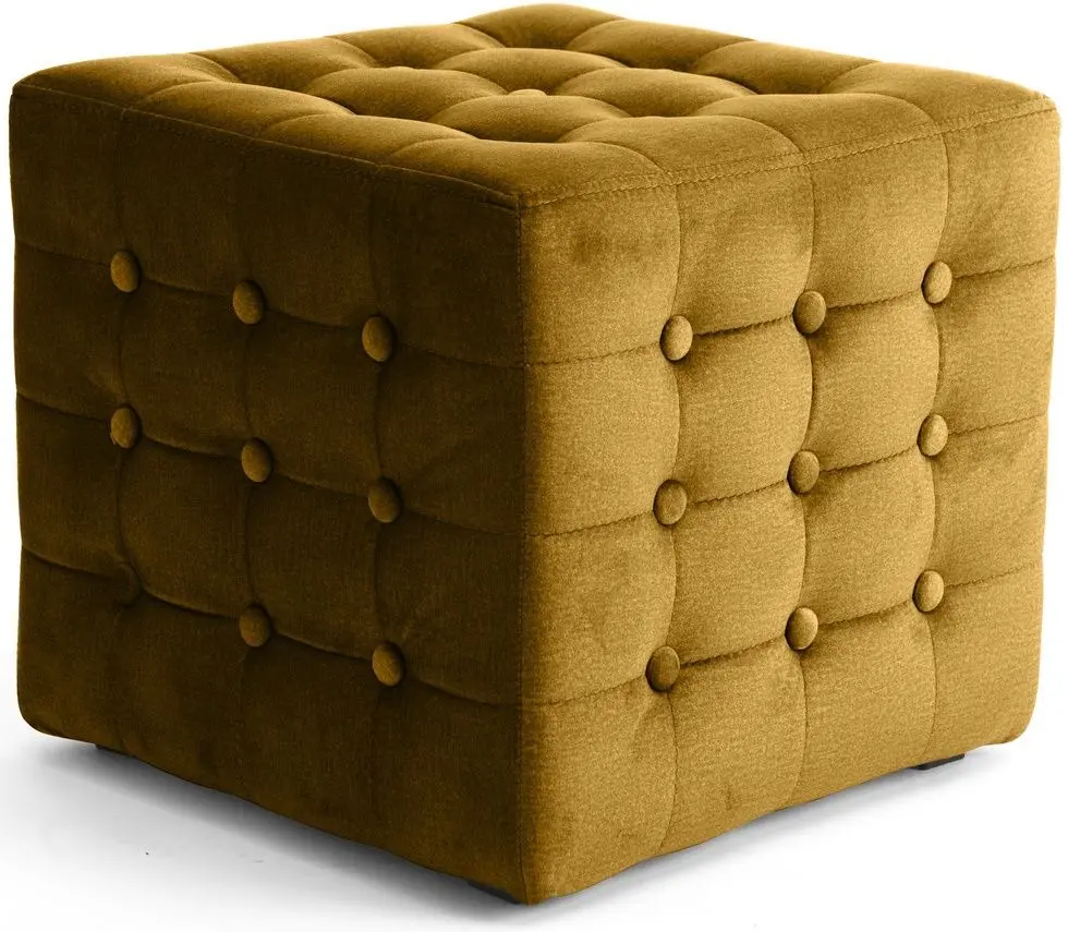 Puf Eltap Sofia Matt Monolith 48 (Mustard)