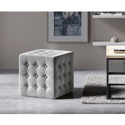 Puf Eltap Sofia Monolith 84 (Light Gray)