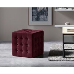 Puf Eltap Sofia Matt Velvet 68 (Burgundy)