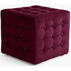 Puf Eltap Sofia Matt Velvet 68 (Burgundy) Thumb