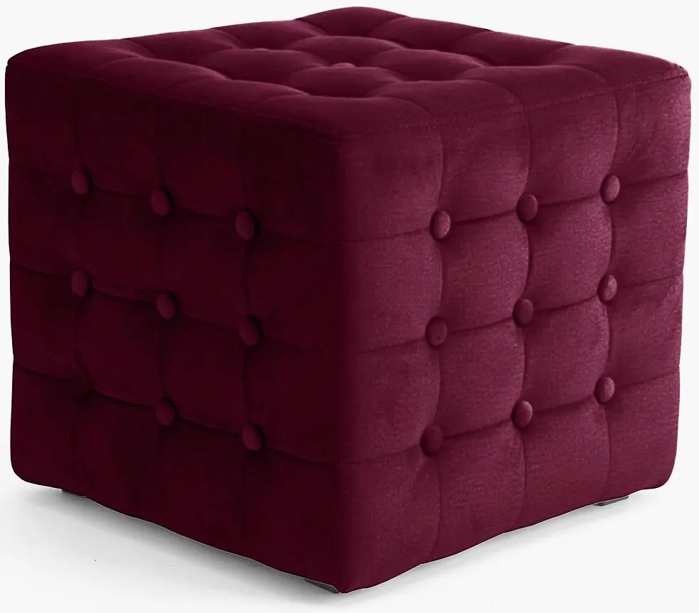 Puf Eltap Sofia Matt Velvet 68 (Burgundy)