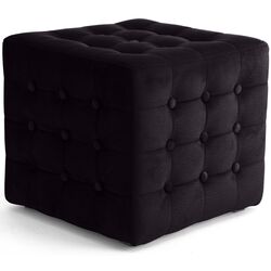 Puf Eltap Sofia Matt Velvet 99 (Black) Thumb