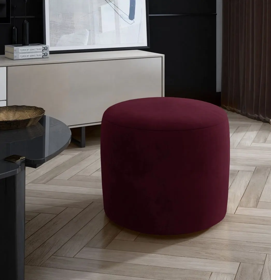 Puf Eltap Linsy Matt Velvet 68 (Burgundy)