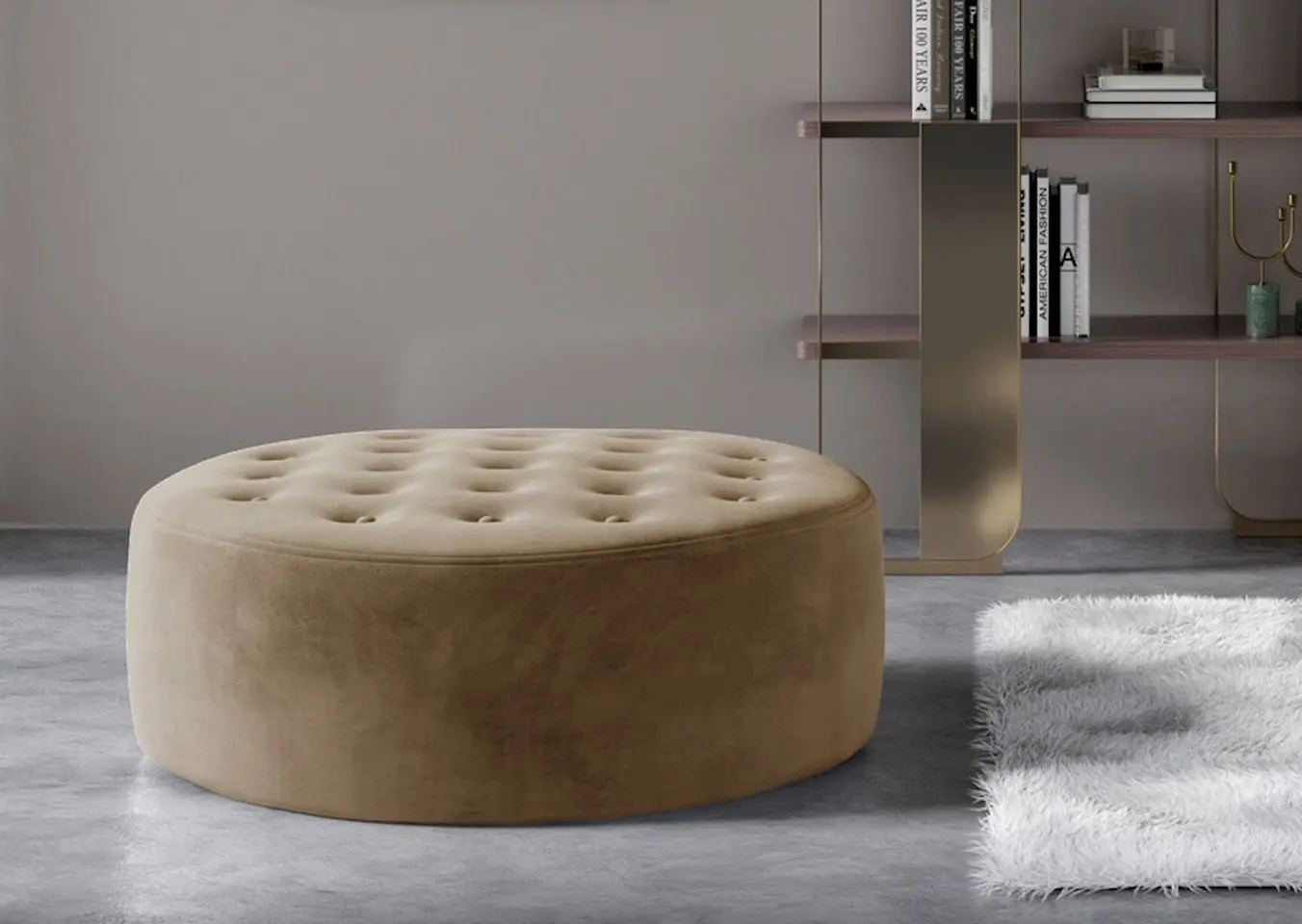 Puf Eltap Monty Monolith 09 (Brown Light)