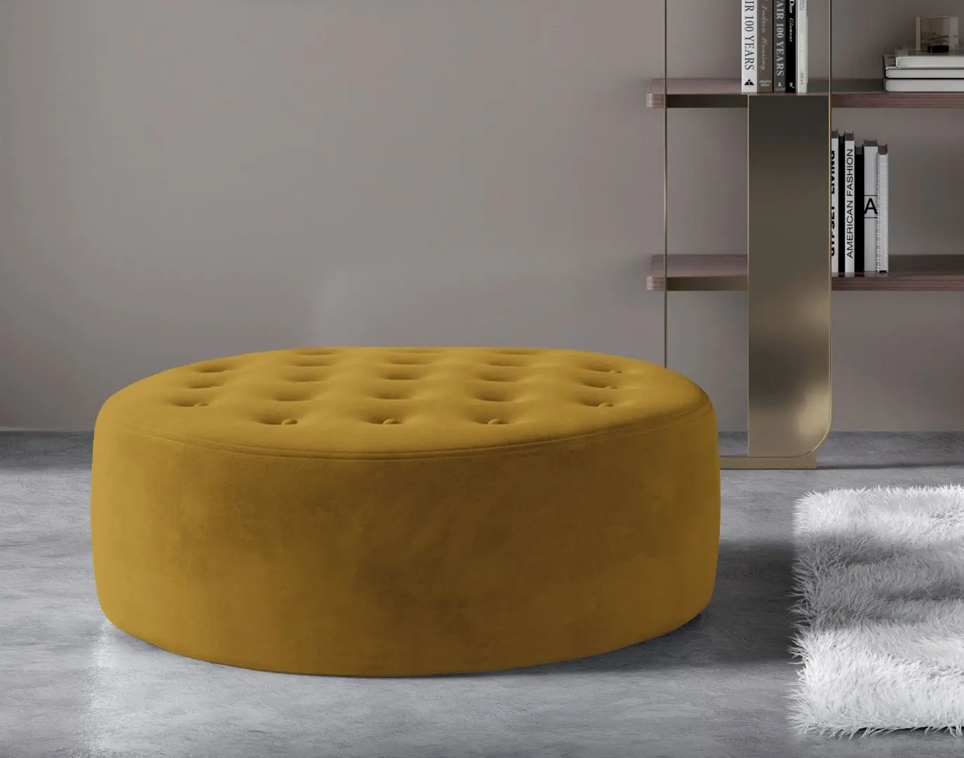 Puf Eltap Monty Monolith 48 (Mustard)