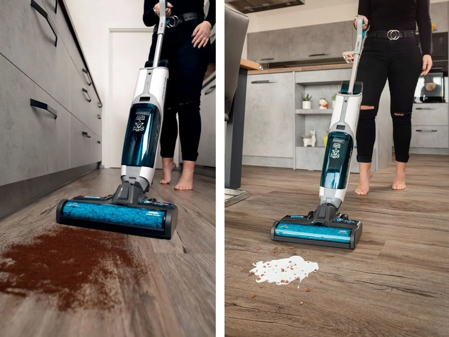 Аккумуляторный пылесос ETA Fortis 7224 90000 (Gray/Blue)