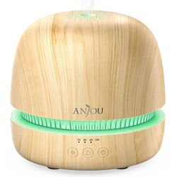 Difuzor aroma cu uleiuri esentiale Anjou AJ-PCN082 (Wood) Thumb