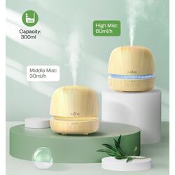Difuzor aroma cu uleiuri esentiale Anjou AJ-PCN082 (Wood) Thumb
