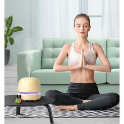 Difuzor aroma cu uleiuri esentiale Anjou AJ-PCN082 (Wood) Thumb