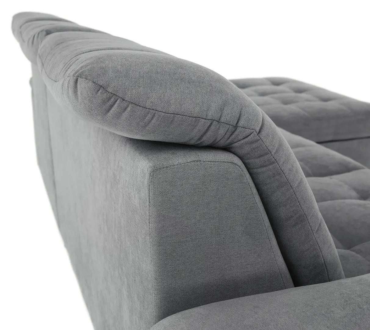 Диван угловой раскладной Mobhaus Evangelin Right (Gray)