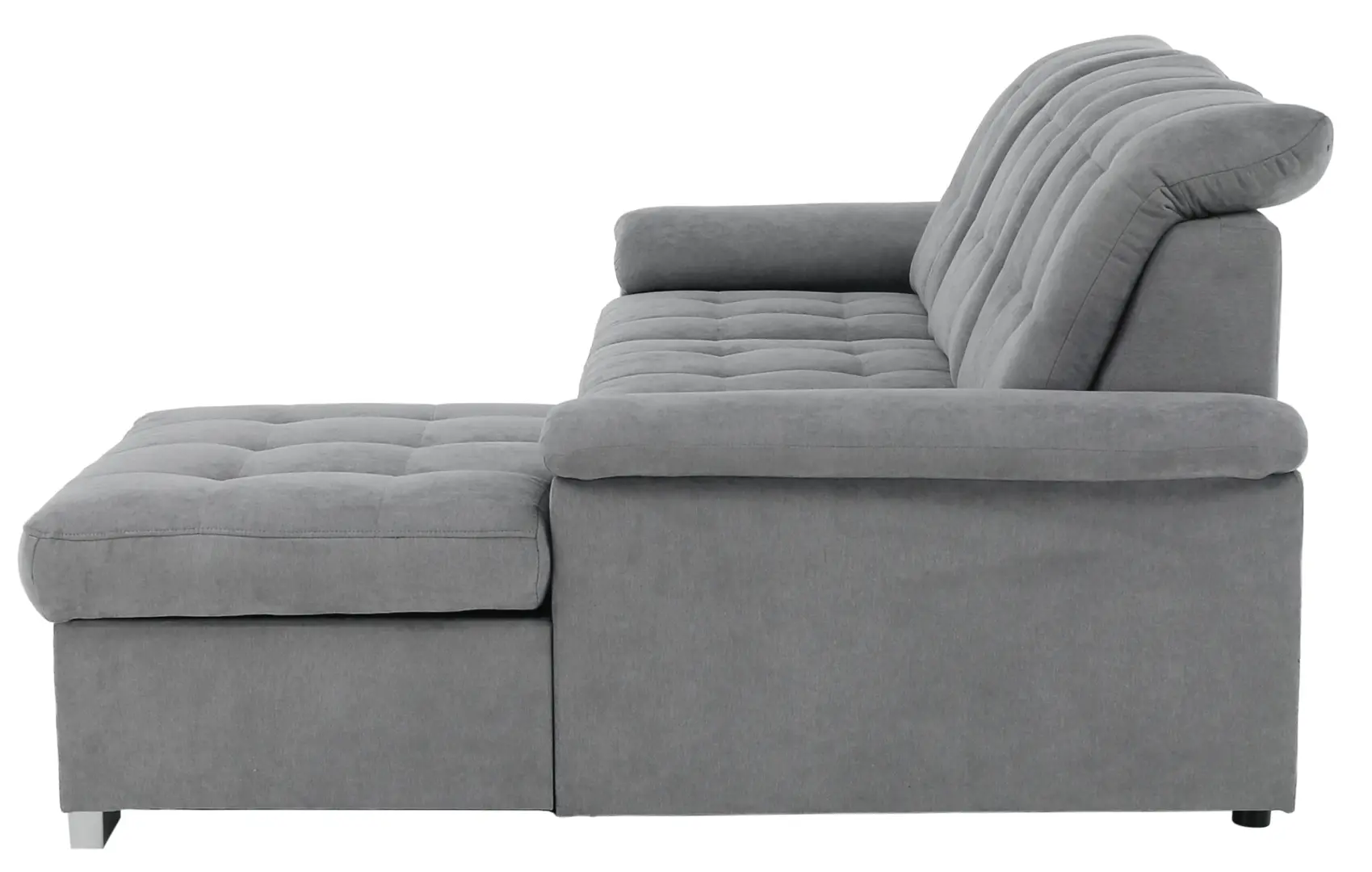 Диван угловой раскладной Mobhaus Evangelin Right (Gray)