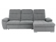 Canapea de colt extensibila Mobhaus Evangelin Right (Gray)