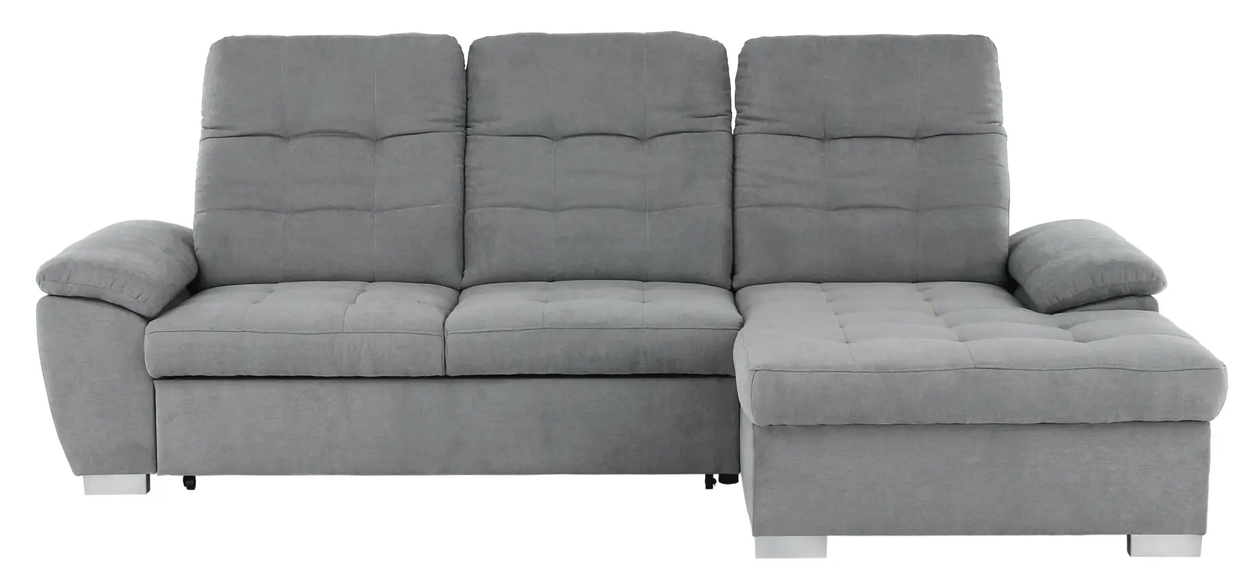 Диван угловой раскладной Mobhaus Evangelin Right (Gray)