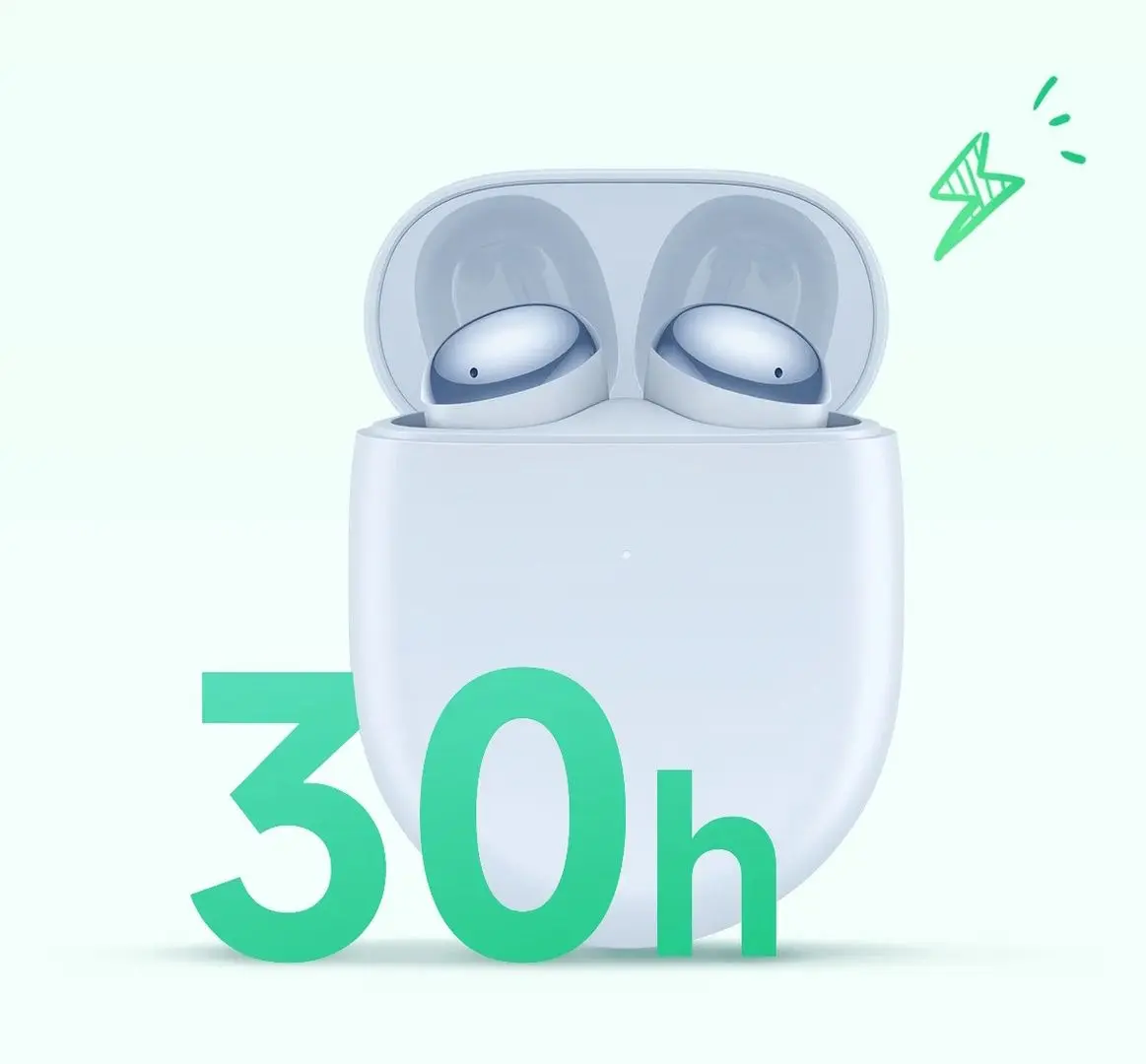 Беспроводные наушники Xiaomi Redmi Buds 4 (Blue) - 2