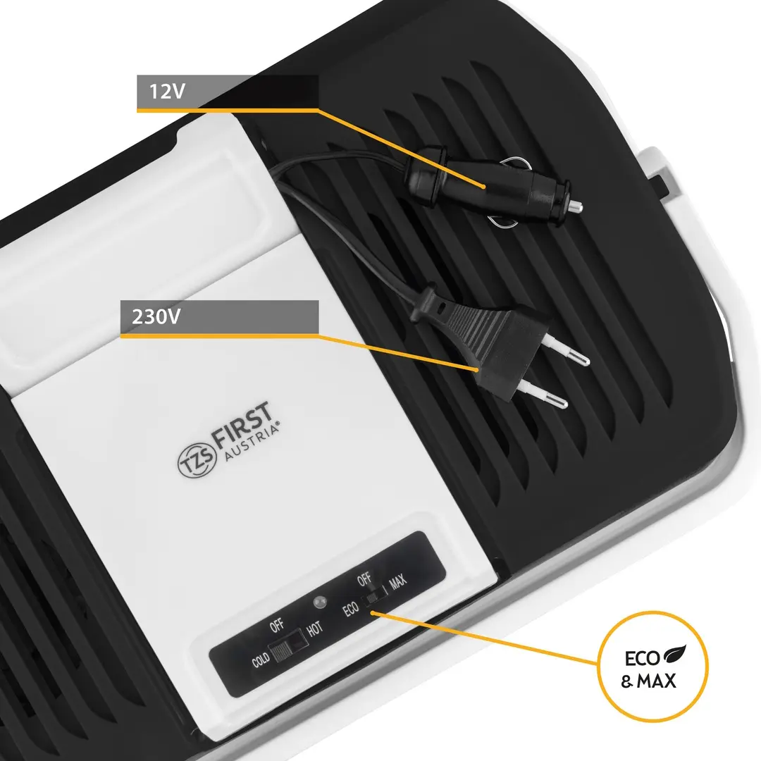 Frigider auto First FA-5170-4-BA (Black/White)