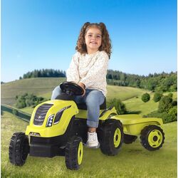 Tractor cu pedale si remorca Smoby Farmer XL 710130 (Light Green) Thumb