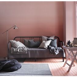 Pat extensibil Ikea Fyresdal 80х200 (Negru) Thumb