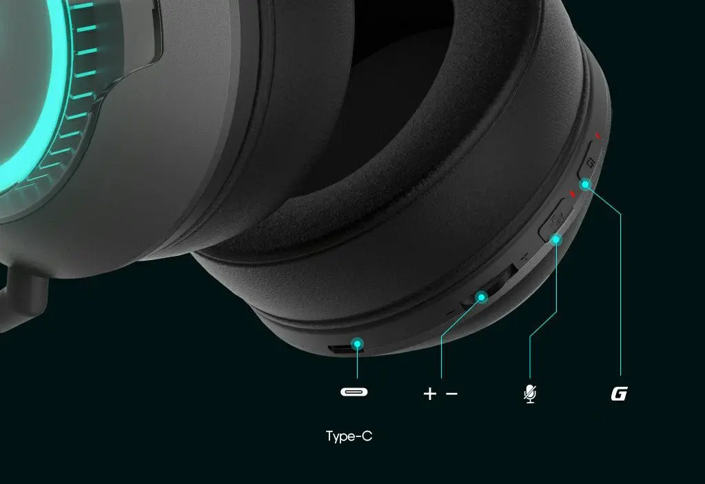 Casti fara fir Edifier Hecate G33BT (Grey)