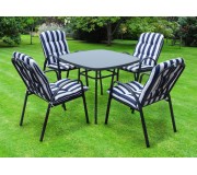 Set mobilier de gradina Green Bay Veneto (Black)