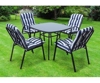 Set mobilier de gradina Green Bay Veneto (Black)