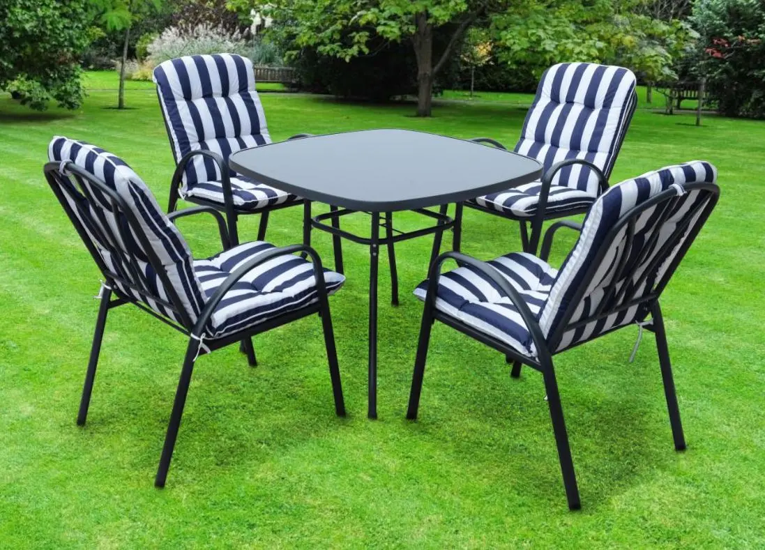 Set mobilier de gradina Green Bay Veneto (Black)