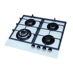 Plita incorporabila pe gaz Tornado H59-4006B Eco WH (White) Thumb