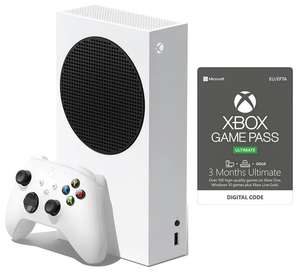 Consola de jocuri Microsoft Xbox Series S + Game Pass Ultimate (White)