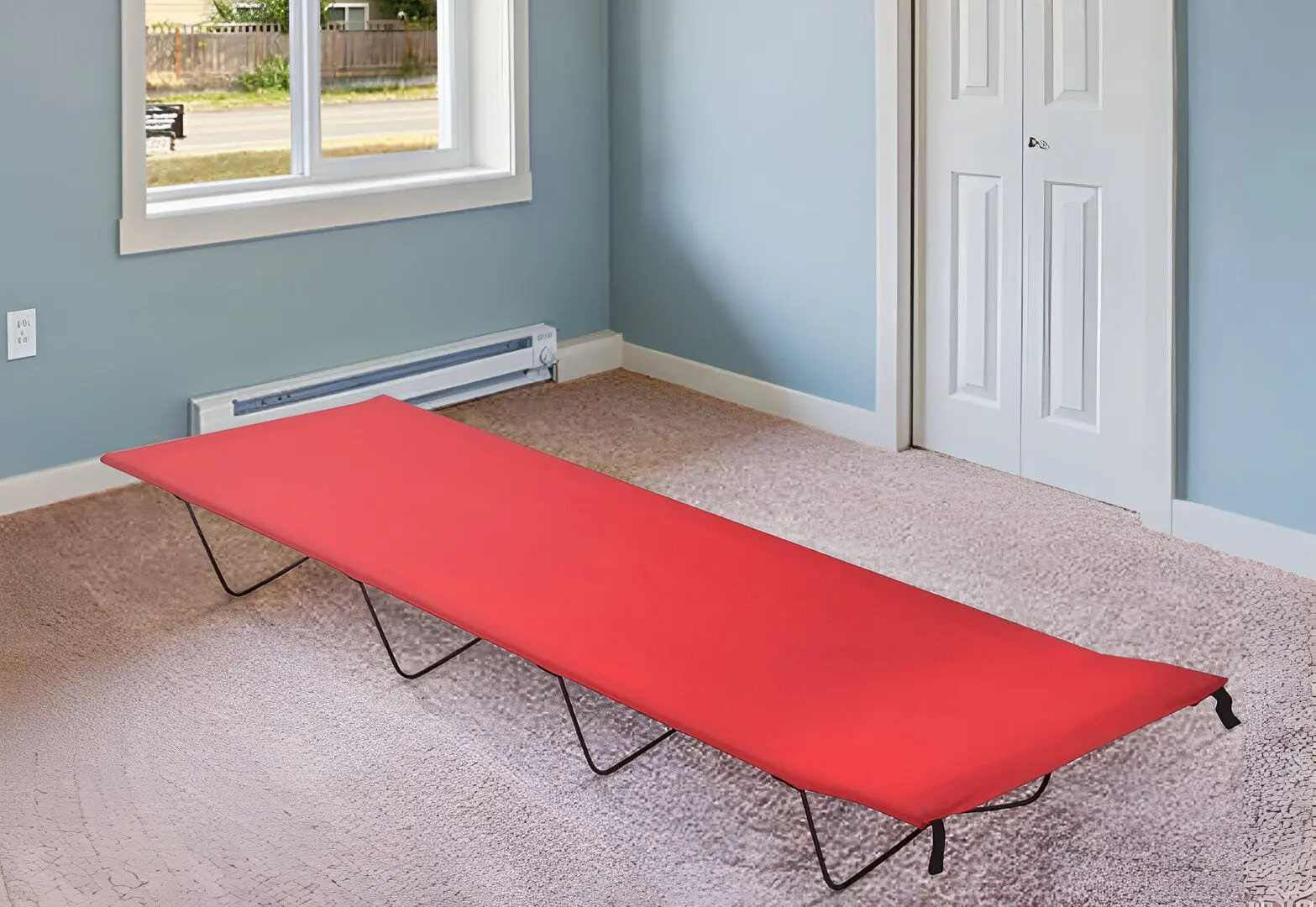 Раскладушка VidaXL 312480 (Red)