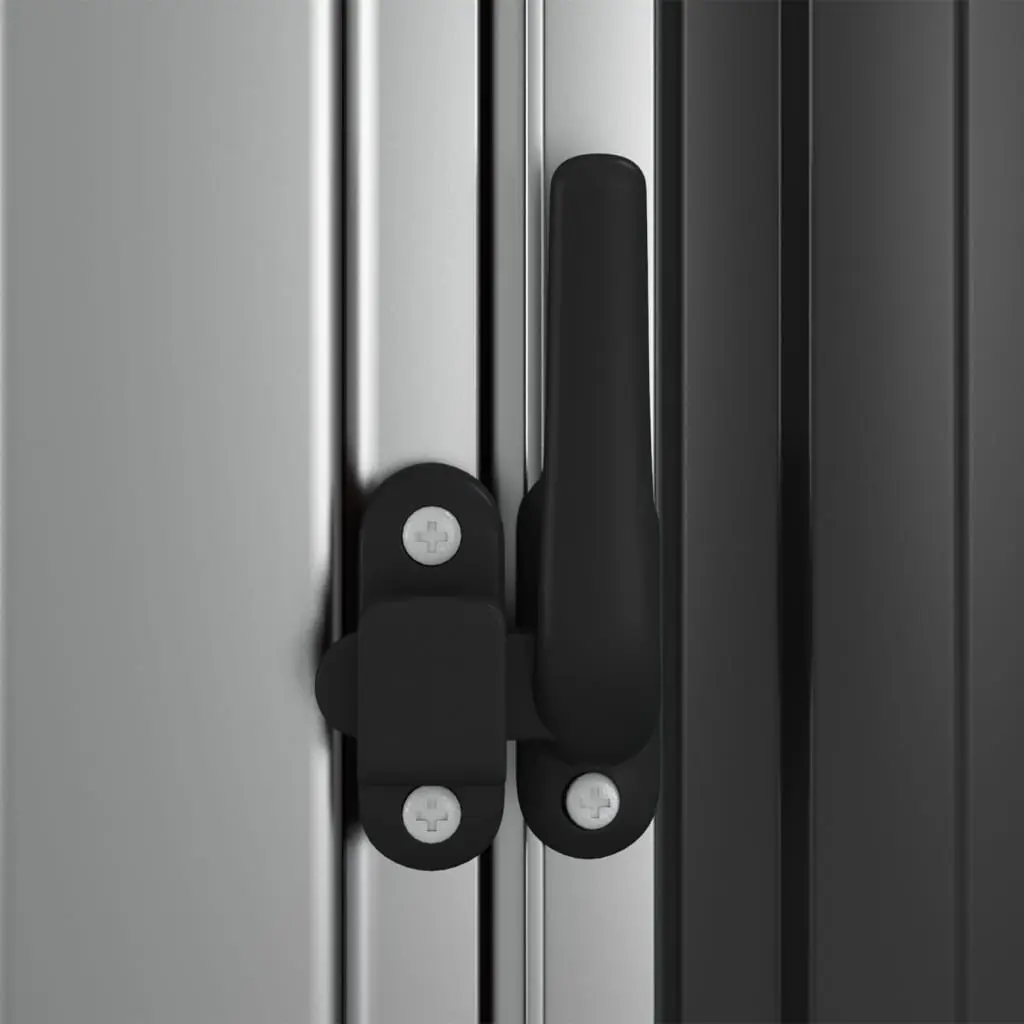 Casuta de gradina VidaXL 150905 180.5x97x209.5 (Anthracite)