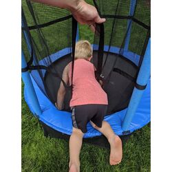 Батут с защитной сеткой Waltz VOR57355 1.44 m (Blue/Black) Thumb