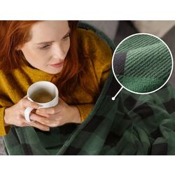 Электроодеяло Klarstein Dr. Watson XXL 10035500 (Green Patterned) Thumb