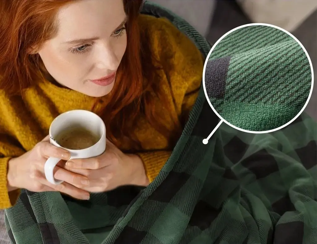 Электроодеяло Klarstein Dr. Watson XXL 10035500 (Green Patterned) - 6